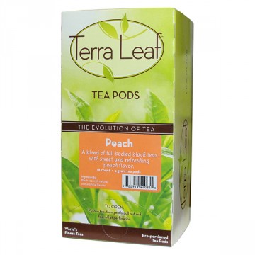 Terra Leaf Peach Tea Pods