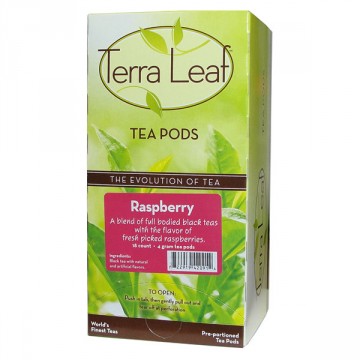 Terra Leaf Raspberry Tea Pods