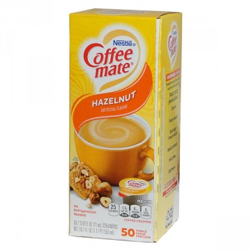 Coffee-Mate Hazelnut Coffee Creamers - 50ct
