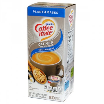 Coffee-Mate Vanilla Oat Milk Coffee Creamers - 50ct