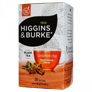 Higgins & Burke - Cardamom Chai Tea - 20ct