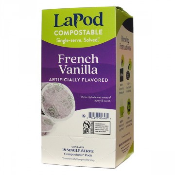 LaPod French Vanilla Coffee Pods 18ct