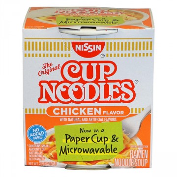 Nissin Cup Noodles Chicken - 24ct Case