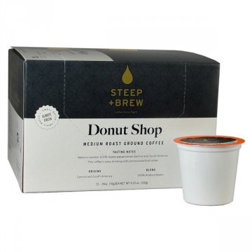 Steep + Brew Donut Shop 12ct