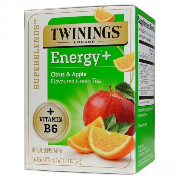 Twinings Energy+ Citrus & Apple Green Tea