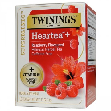 Twinings Heartea+ Raspberry Hibiscus Herbal Tea