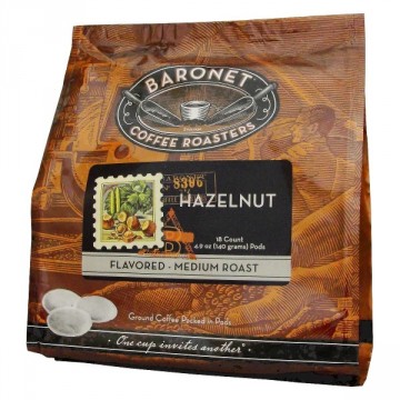 Baronet Hazelnut Soft Pods for Senseo -18ct