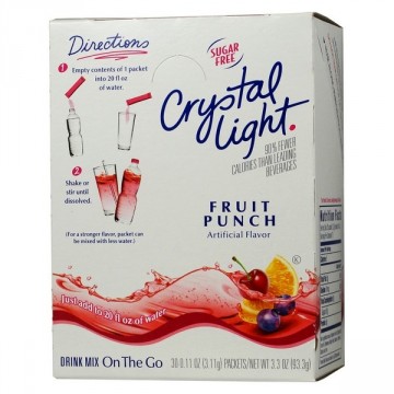 Crystal Light - Fruit Punch -30ct