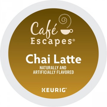 Cafe Escapes Chai Latte K-Cups 24ct