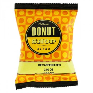 Reunion Island Authentic Donut Shop Decaf Coffee - 42ct case