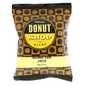 Reunion Island Authentic Donut Shop Dark Coffee - 42ct Case