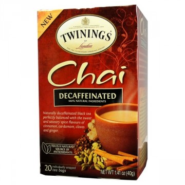 Twinings Chai Decaf Tea - 20ct