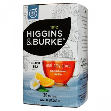 Higgins & Burke - Earl Grey Grove Tea - 20ct