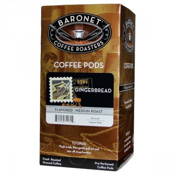 Baronet Gingerbread Flavored Pods  18ct