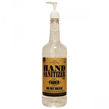 Faber Hand Sanitizer 1L Plastic w Pump